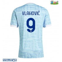 Juventus Dusan Vlahovic #9 Bortedrakt 2025-26 Kortermet